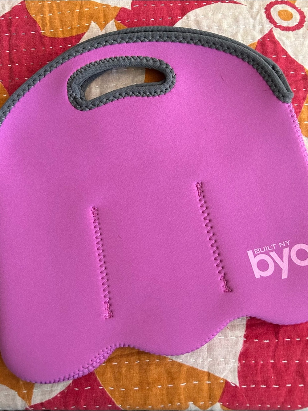 Built NY Pink Neoprene Byo Tote - Pink